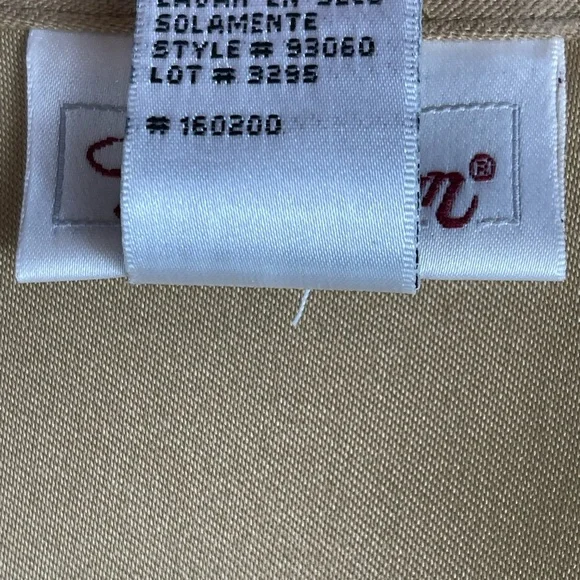 WORTHINGTON Women’s Size 12 Camel/Black‎ Full Zip Jacket With Shoulder Pads NWT - Picture 3 of 11